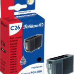 Pelikan Tinte fuer Canon PGI5BK Schwarz 1021430291
