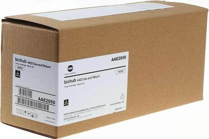 20210531100831_2c7d9ab6.jpeg Konica Minolta Toner AAE2050 / TNP59 Black - Image 1