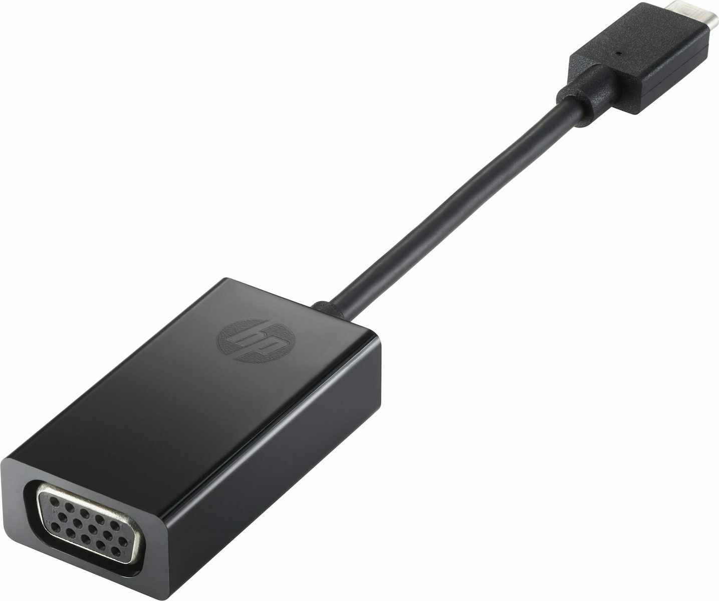 20210617171044_hp_usb_c_male_vga_female_n9k76aa.jpeg HP Externer Videoadapter N9K76AA USB-C-zu-VGA-Adapter Schwarz - Image 1