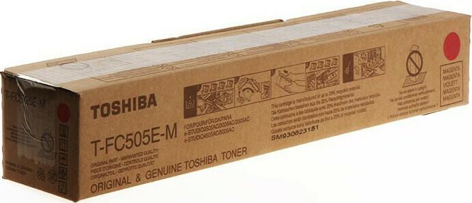 20210621123526_toshiba_t_fc505em_magenta_toner_6aj00000210.jpeg Toshiba Toner 6AJ00000292 / T-FC505EM Magenta - Image 1