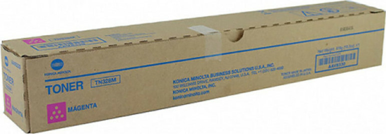 20210930103603_konica_minolta_tn328m_magenta_toner_aav8350.jpeg Konica Minolta Toner AAV8350 / TN328M Magenta (AAV835A) - Image 1