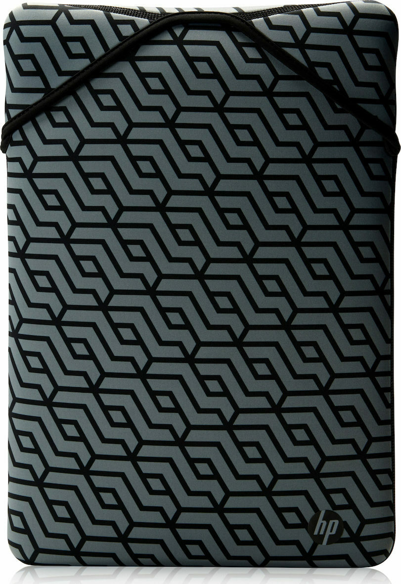 20211005100711_hp_reversible_protective_thiki_gia_laptop_14_1_geo.jpeg HP Notebook-Hülle 2F2L4AA Reversible Protective Schwarz - Image 1