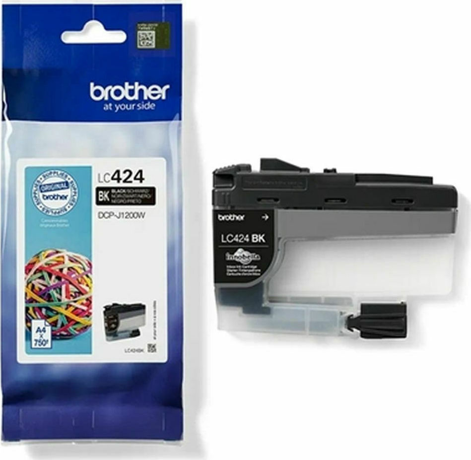 20211012085556_2efe4966.jpeg Brother Ink LC424BK / LC-424BK Black - Image 1