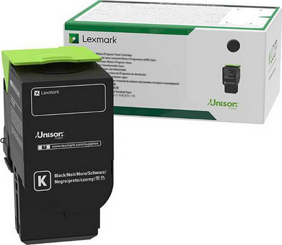 20211013091800_lexmark_black_toner_c242xk0.jpeg Lexmark Toner C242XK0 Black - Image 1