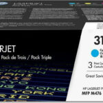 HP Toner CF440AM / 312A Multipack C,M,Y