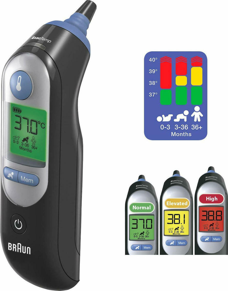 20211022134947_braun_irt_6520_psifiako_thermometro_aytiou_me_yperythres_katallilo_gia_mora_mayro.jpeg Braun Clinical thermometer IRT6520B / ThermoScan 7 IRT 6520 Black - Image 1