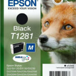 Epson Ink C13T12814012 / T1281 Black