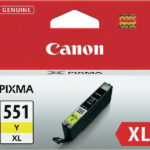 Canon Ink 6446B001 / CLI-551YXL XL Yellow
