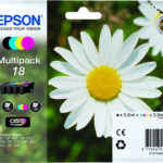 Epson Ink C13T18064012 / 18 Multipack BK,C,M,Y