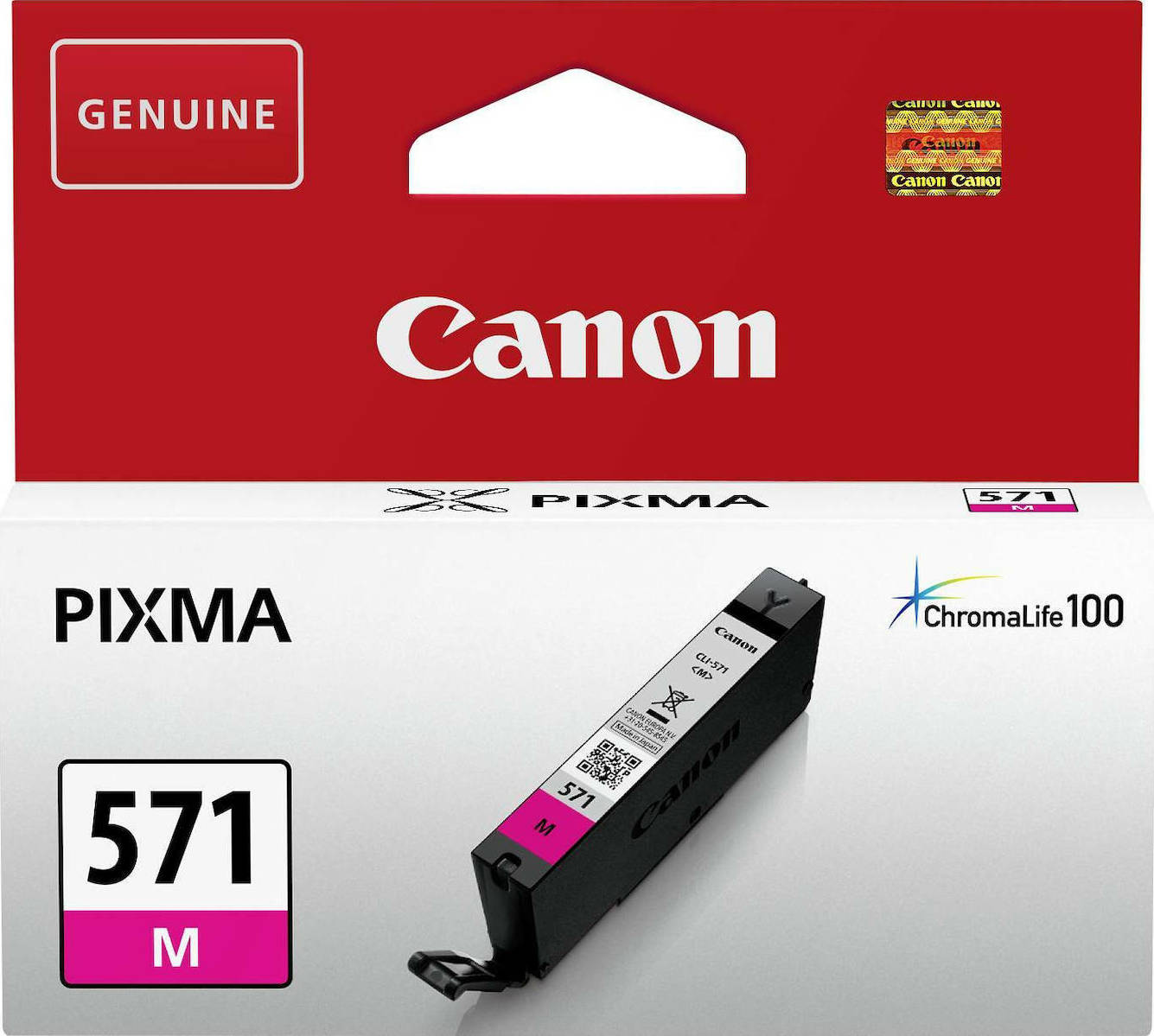 20211102143008_canon_cli_571m_magenta_0387c001.jpeg Canon Ink 0387C001 / CLI-571M Magenta - Image 1