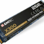 EMTEC M.2 SSD ECSSD256GX300 / X300 256GB Black