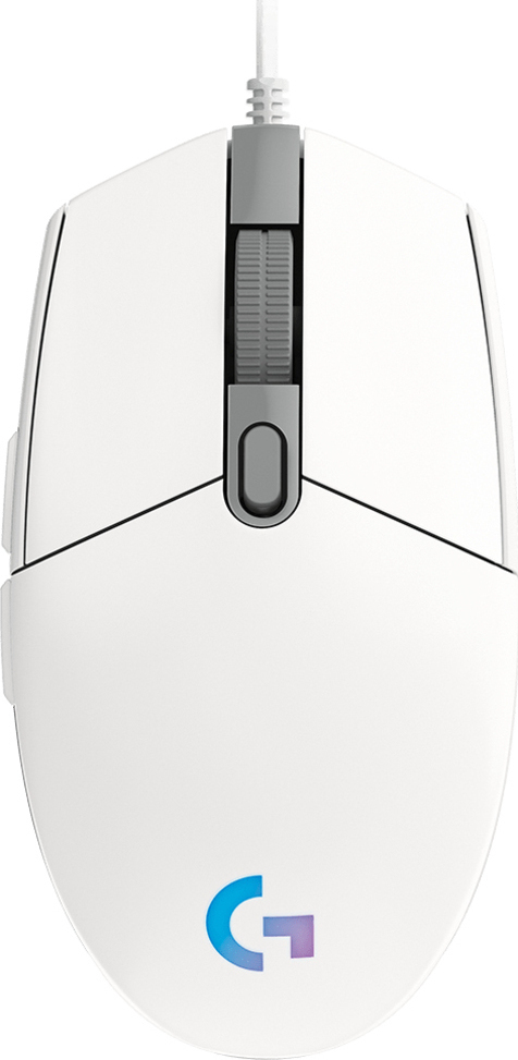 20211104113534_logitech_g203_lightsync_rgb_gaming_pontiki_leyko.jpeg Logitech Mouse 910-005797 / G203 Lightsync White - Image 1