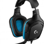 Logitech Headset 981-000770 / G432 Black/Cyan