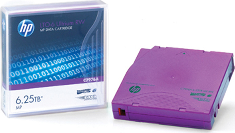 HP LTO tape C7976A / LTO6 Purple - Image 1