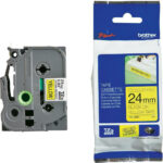 Brother Ribbon TZES651 / TZE-S651 Black on Yellow