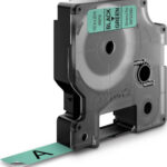 Dymo Ribbon S0720590 / 45019 Black on Green