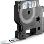 Dymo D1-Schriftband 45010 Schwarz auf Transparent