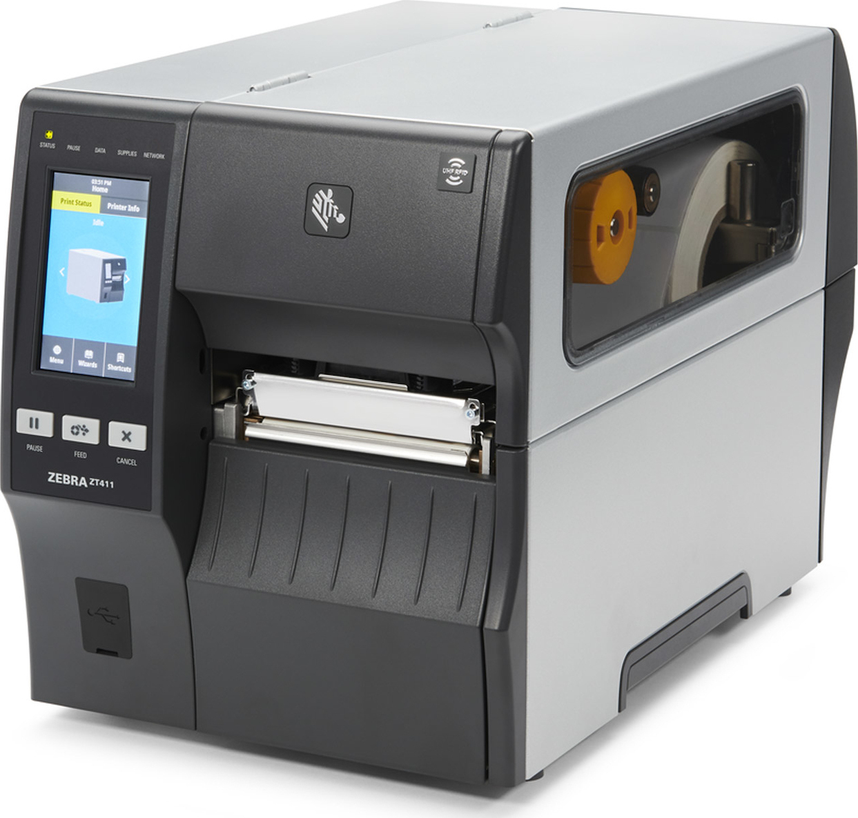 Zebra Label printer ZT41142-T0E0000Z / ZT41142 Black - Image 1