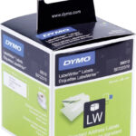 Dymo Label S0722370 / 99010 Double pack Black on White