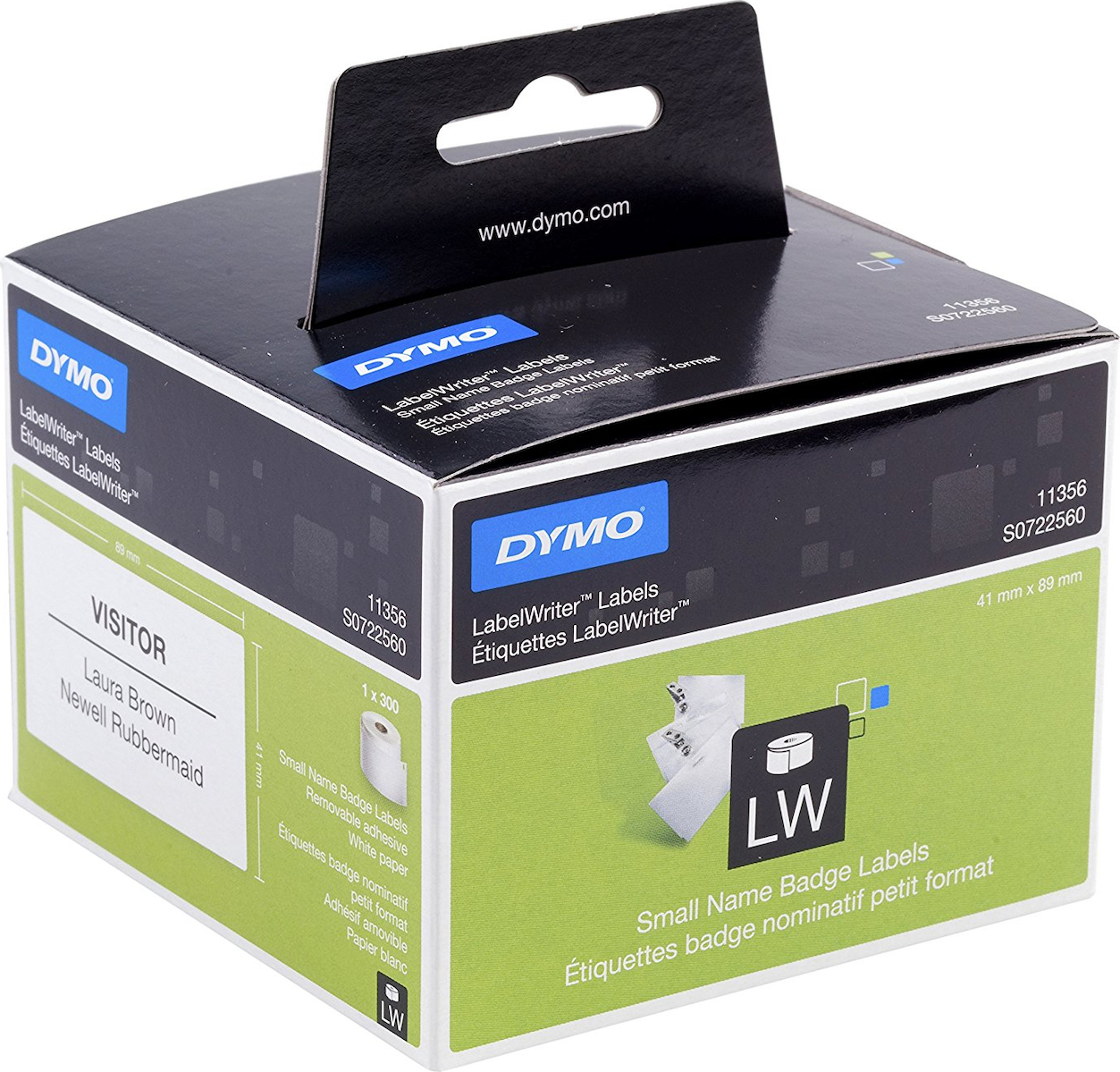 Dymo Label S0722560 / 11356 White - Image 1