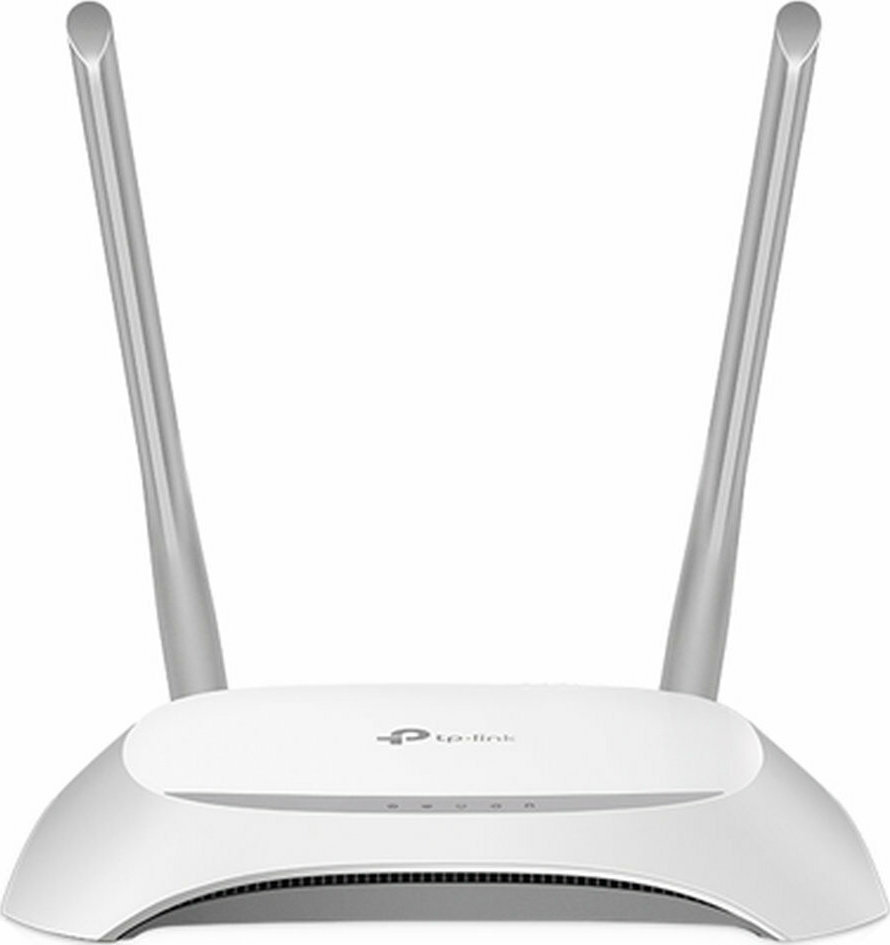 20211125163255_tp_link_tl_wr840n_v6_asyrmato_router_wi_fi_4_me_4_thyres_ethernet.jpeg TP-LINK Router TL-WR840N / TL-WR840N White - Image 1