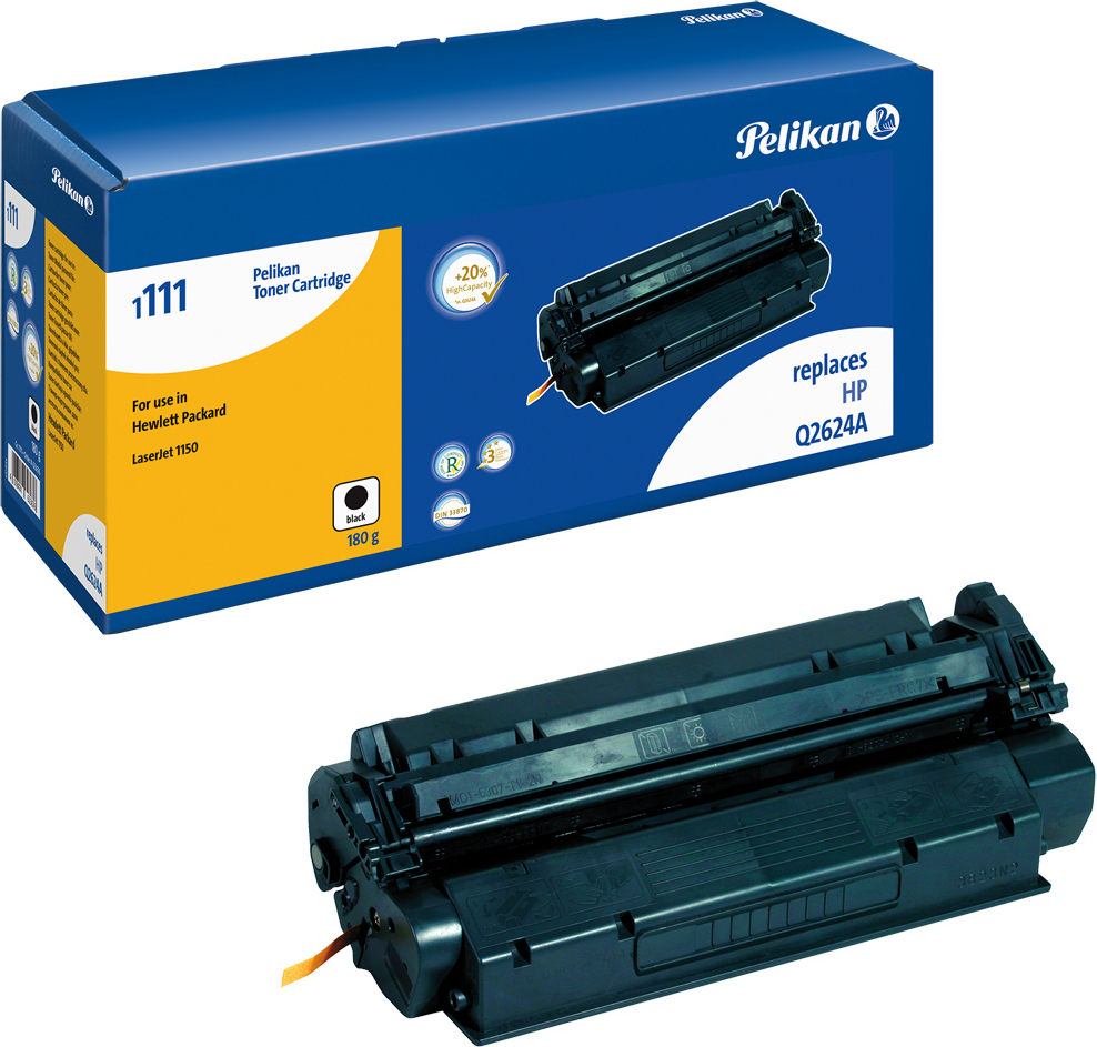 20211130132433_pelikan_1111_symvato_toner_hp_q2624a_mayro.jpeg Pelikan Toner fuer HP Q2624A Schwarz - Image 1