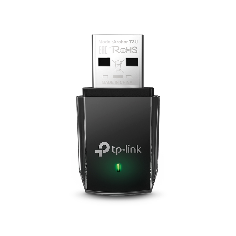TP-LINK USB WLAN Antenna ARCHER T3U Mini / T3U Mini Black - Image 1