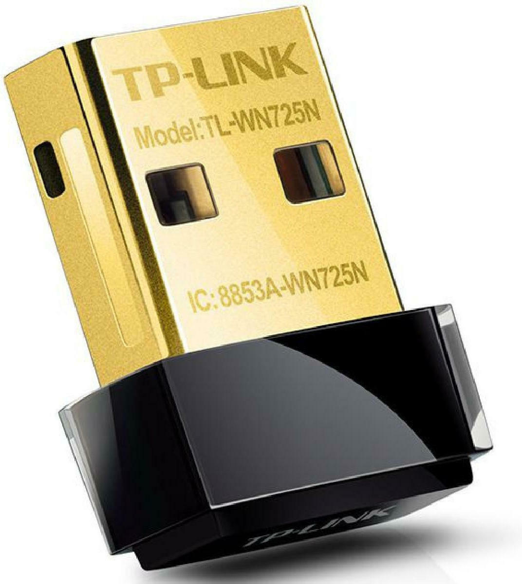 20220209095047_tp_link_tl_wn725n_v3_asyrmatos_usb_antaptoras_diktyou_150mbps.jpeg TP-LINK USB WLAN Antenna TL-WN725N / TL-WN725N Black - Image 1