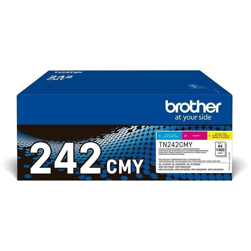 Brother Toner TN242CMY / TN-242CMY Multipack C,M,Y - Image 1