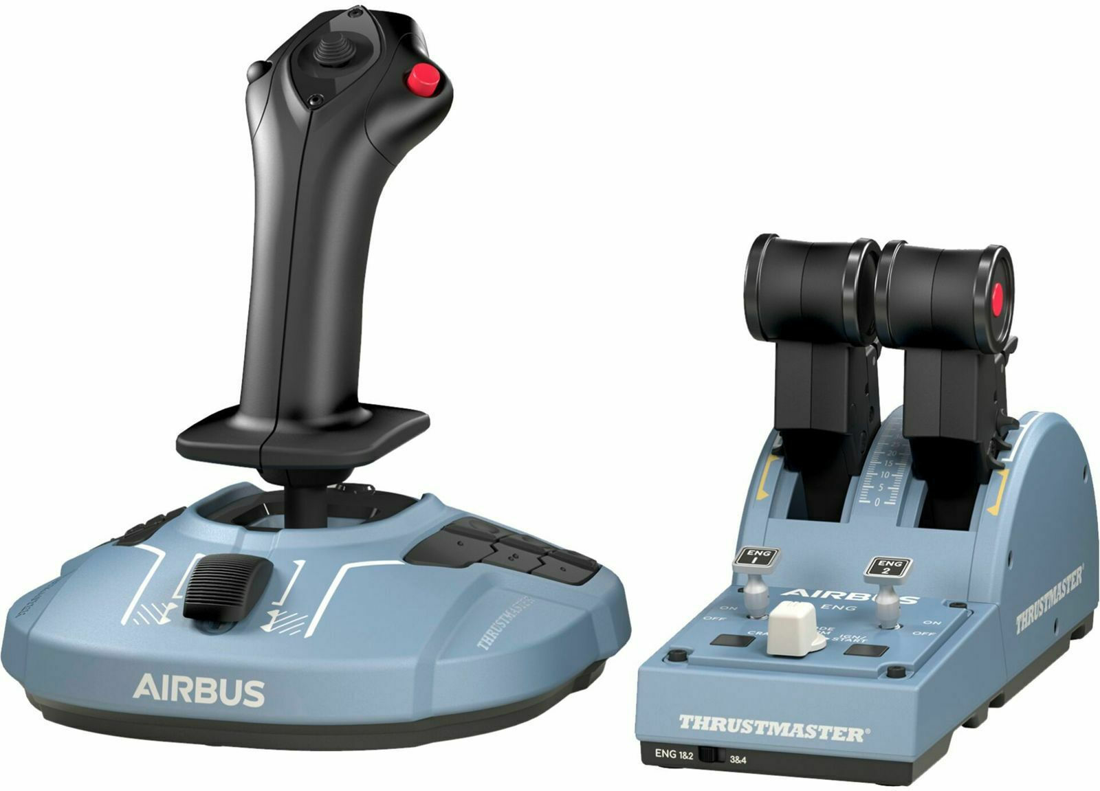 20220303113701_thrustmaster_tca_officer_pack_airbus_edition.jpeg Thrustmaster Controller 2960842 / TCA Officer Pack Airbus Editio Blue - Image 1