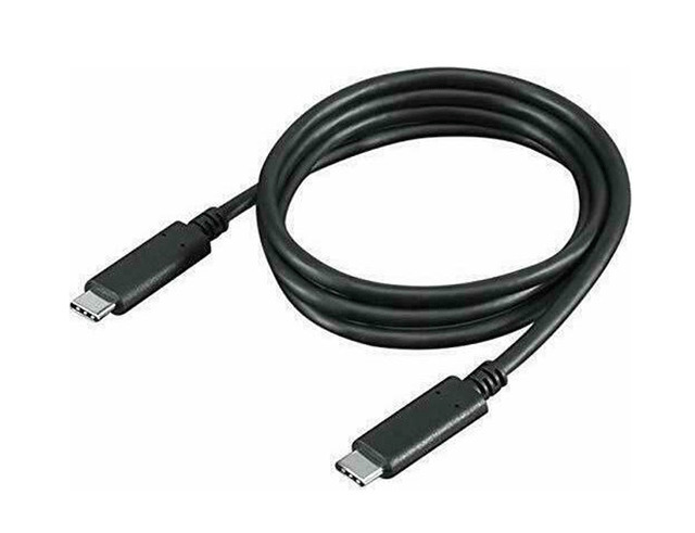 Lenovo Cable 4X90U90619 / USB-C 1m Black - Image 1