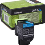 Lexmark Toner 70C2HC0 / 702HC XL Cyan