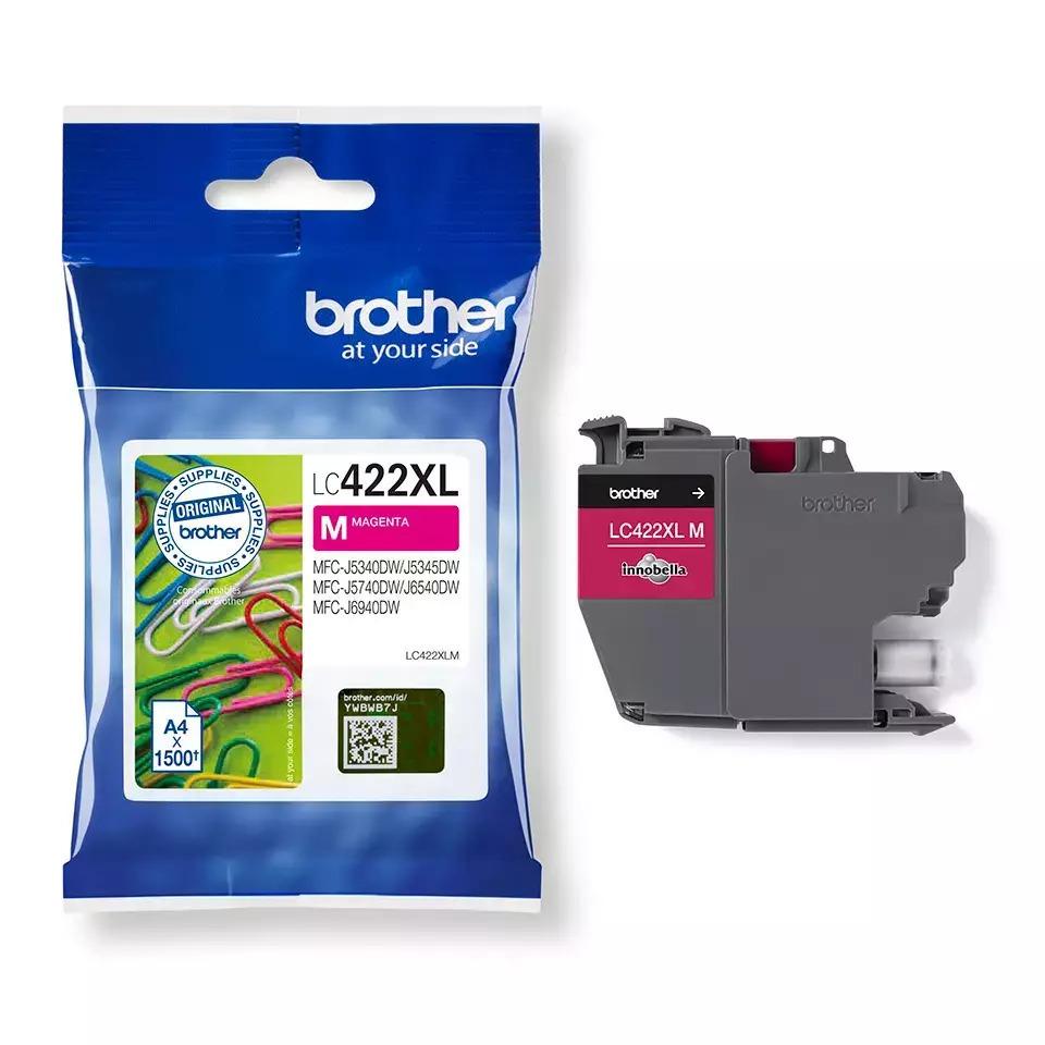 Brother Ink LC422XLM / LC-422XLM XL Magenta - Image 1