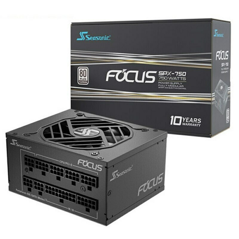 Seasonic PC power supply unit FOCUS-SPX-750 / Focus SPX-750 Black - Image 1