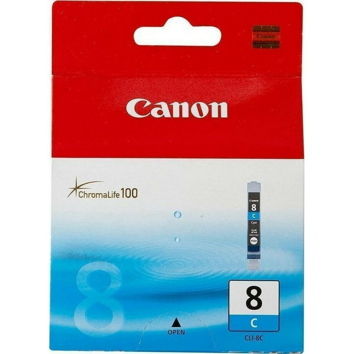20220627164936_canon_cli_8_melani_ektypoti_inkjet_kyano_0621b001.jpeg Canon Ink 0621B001 / CLI-8C Cyan - Image 1