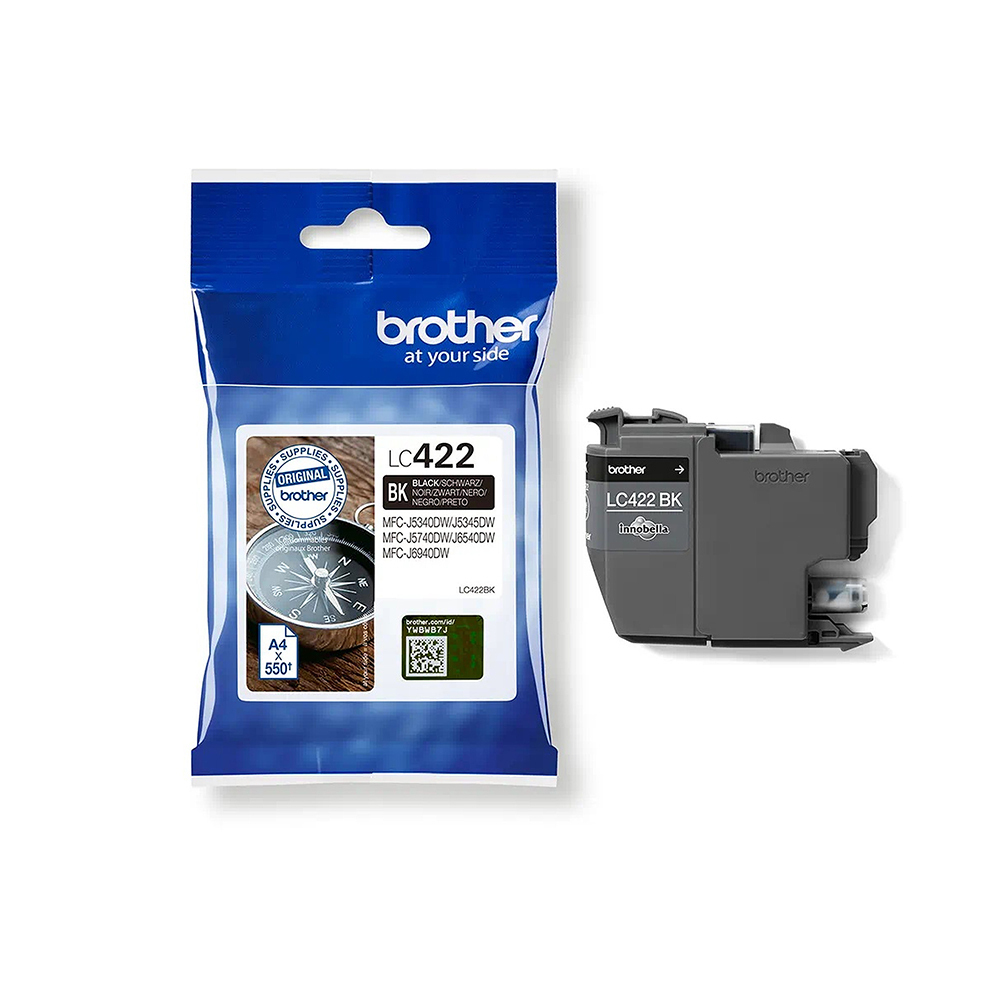 Brother Ink LC422BK / LC-422BK Black - Image 1
