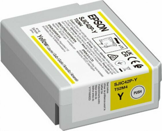 Epson Ink C13T52M440 / SJIC42P-Y Yellow - Image 1