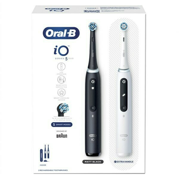 Oral-B Toothbrush 415121 / iO Series 5 Double pack Black/White - Image 1