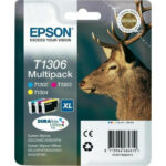 Epson Ink C13T13064012 / T1306 Multipack C,M,Y