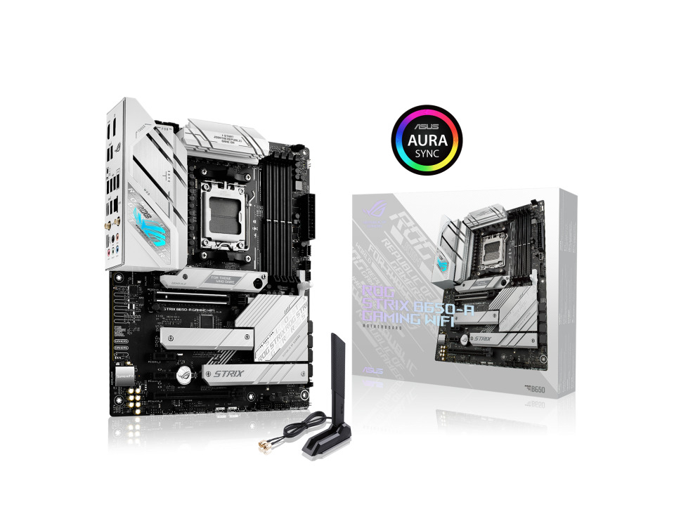 20221013124151_asus_rog_strix_b650_a_gaming_wifi_motherboard_atx_me_amd_am5_socket.jpeg Asus Motherboard 90MB1BP0-M0EAY0 / ROG STRIX B650-A GAMING WIFI Black - Image 1