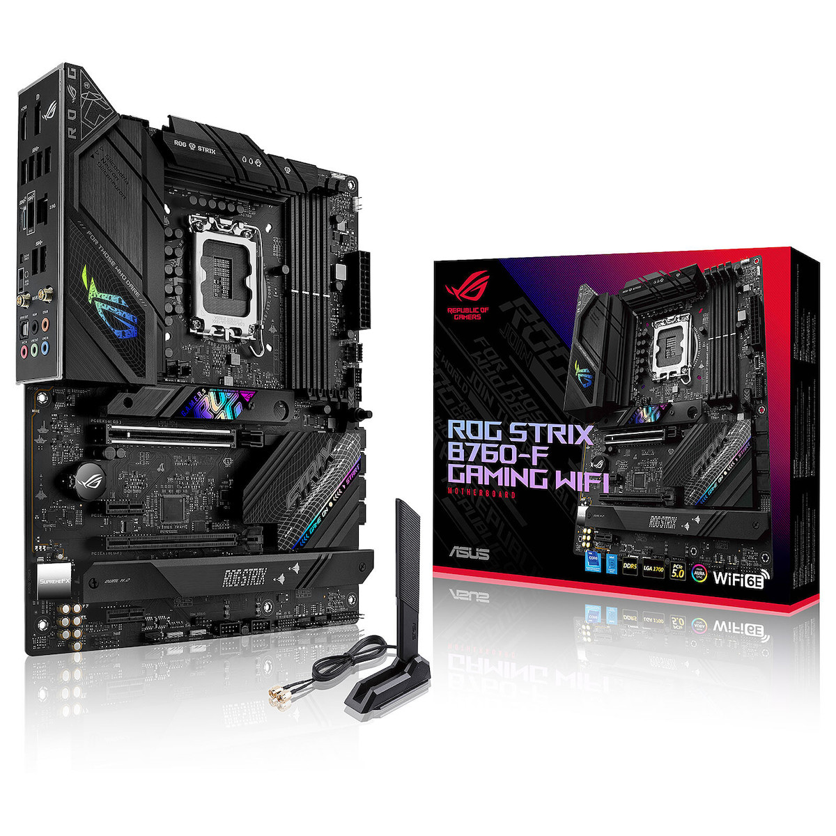 20230105124139_asus_rog_strix_b760_f_gaming_wifi_motherboard_atx_me_intel_1700_socket.jpeg Asus Motherboard 90MB1CT0-M1EAY0 / ROG STRIX B760-F GAMING WIFI Black - Image 1