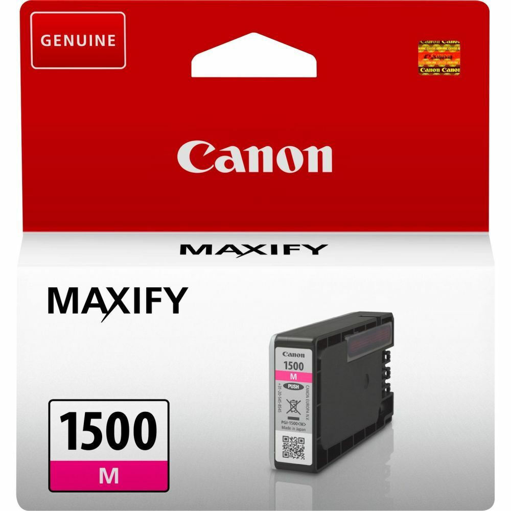 20230123085833_canon_pgi_1500_melani_ektypoti_inkjet_matzenta_9230b001.jpeg Canon Ink 9230B001 / PGI-1500 M Magenta - Image 1