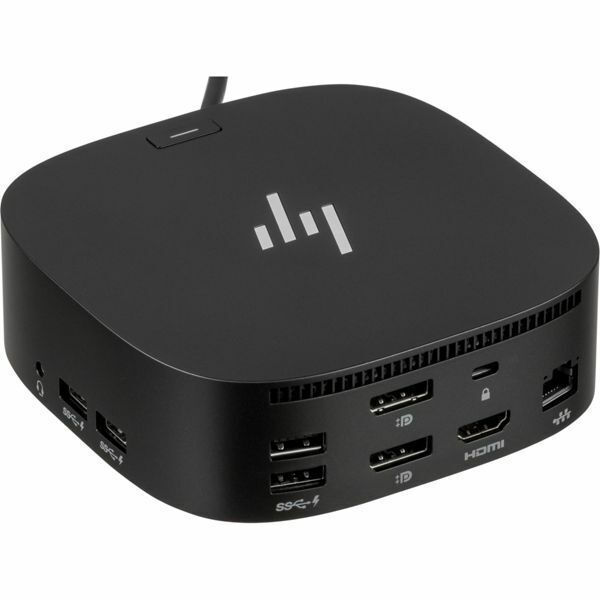 20230127113510_hp_g5_usb_c_docking_station_me_hdmi_displayport_4k_pd_ethernet_kai_syndesi_2_othonon_mayro_5tw10aa.jpeg HP Docking station 5TW10AA / G5 Black - Image 1