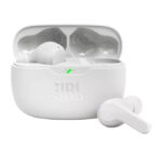 JBL Wireless Kopfhoerer mit Mikrofon Wave Beam JBLWBEAMWHT Weiss