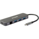 D-Link USB Hub DUB-2334 / DUB-2334 Gray