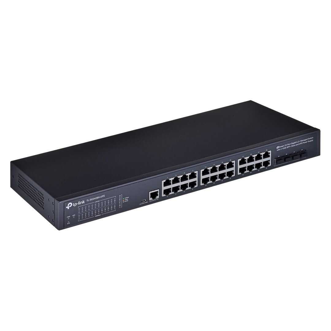 20230324093827_tp_link_tl_sg3428x_ups_v1_managed_l2_switch_me_24_thyres_gigabit_1gbps_ethernet_kai_4_sfp_thyres.jpeg TP-LINK Switch TL-SG3428X-UPS / SG3428X-UPS Black - Image 1