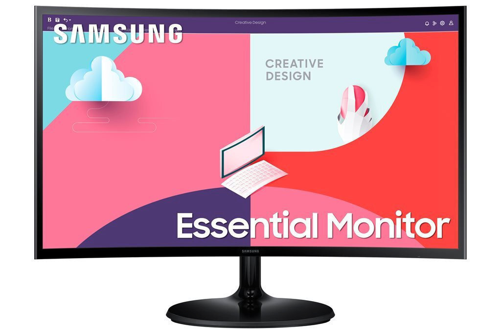 20230419145738_samsung_ls24c364eauxen_va_curved_gaming_monitor_24_fhd_1920x1080.jpeg Samsung Monitor LS24C364EAUXEN / Essential LS24C364EAU Black" "(24 ")"" - Image 1