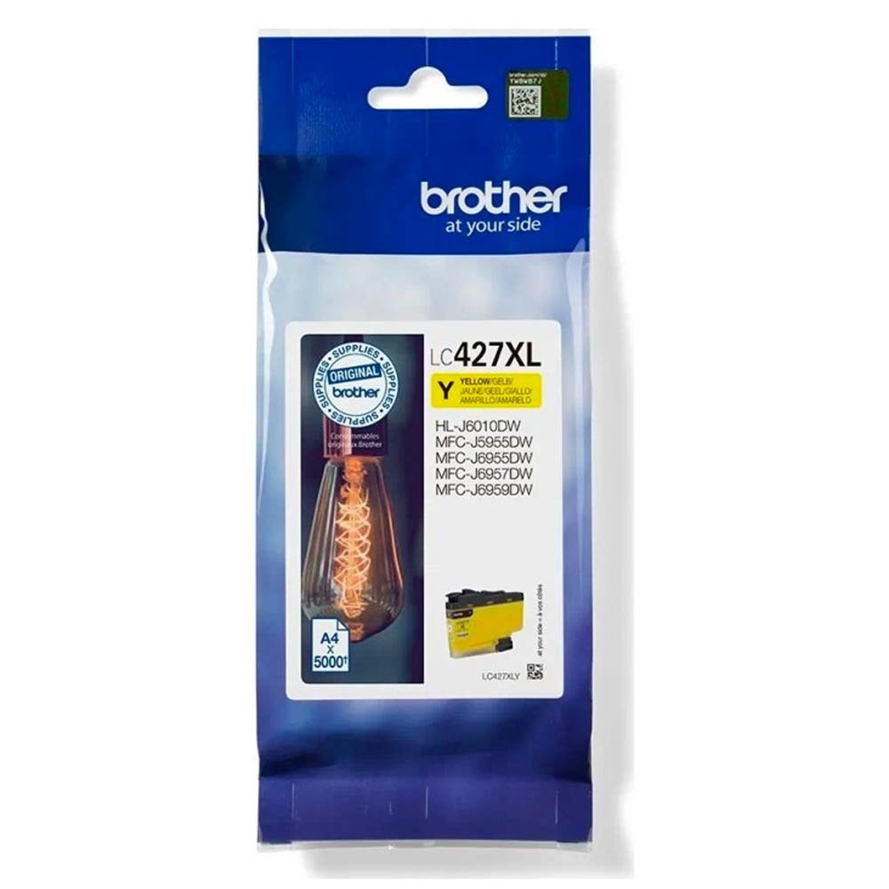 Brother Ink LC427XLY / LC-427XLY XL Yellow - Image 1