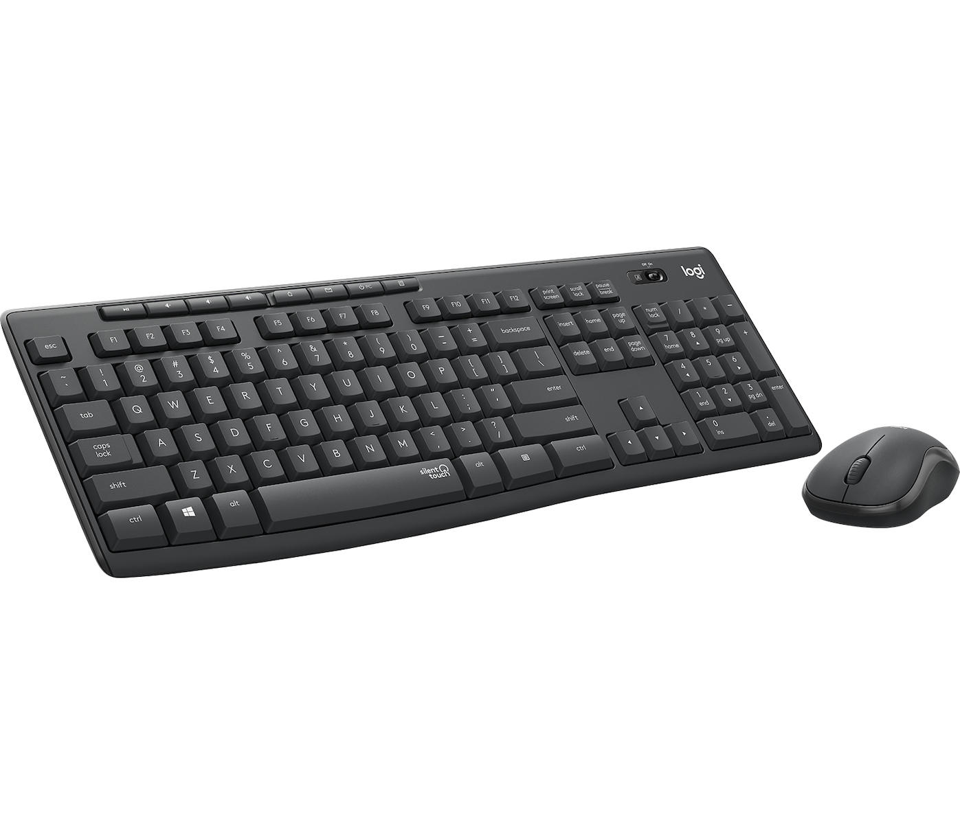 Logitech Mouse and keyboard set 920-009800 / MK295 Silent Black - Image 1