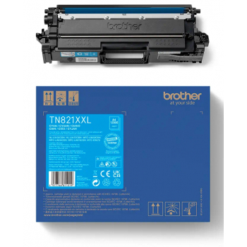 Brother Toner TN821XXLC / TN-821XXLC XL Cyan - Image 1